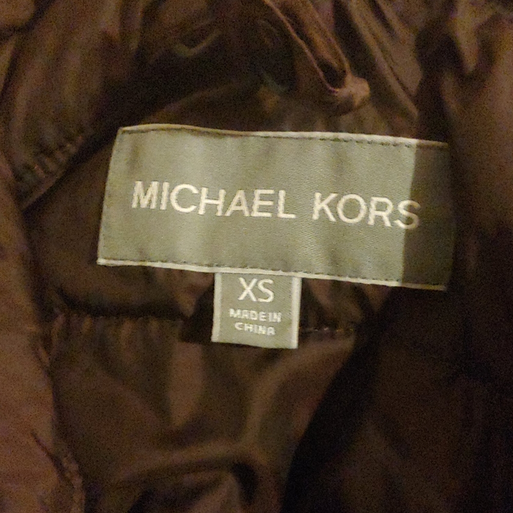 Mens Burgundy Micheal Kors Vest